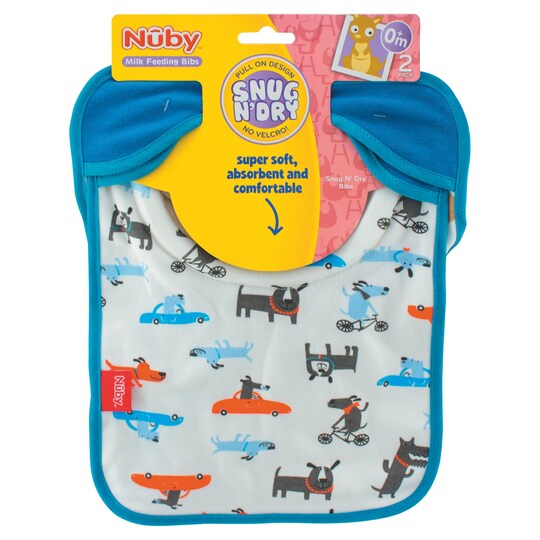 Nuby Snug & Dry Bib Tesco Groceries