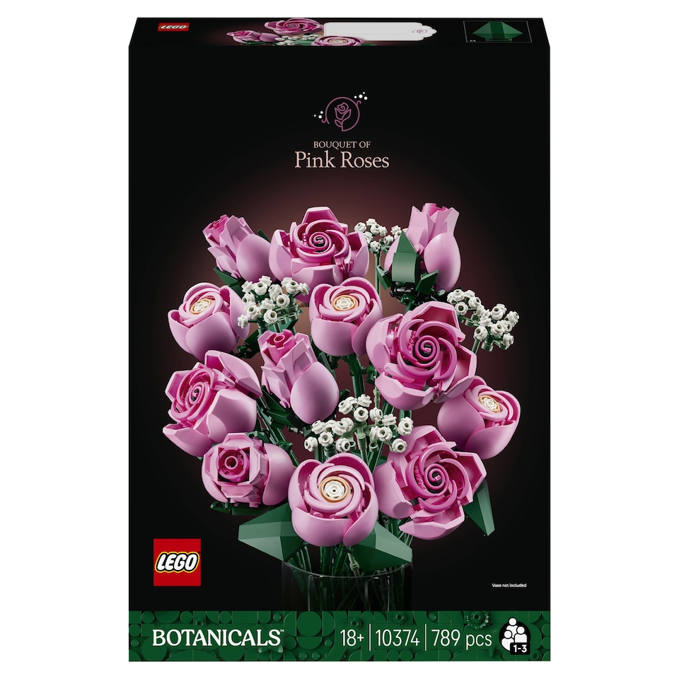 Obrázek 1 pro produkt LEGO Botanicals 10374 Kytice růžových růží