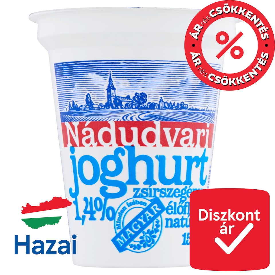 image 1 of Nádudvari Low-Fat Unflavoured Yoghurt with Live Culture 150 g