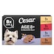 image 1 of Cesar Senior Wet Dog Food Trays Meat in Delicate Jelly 8 x 150g