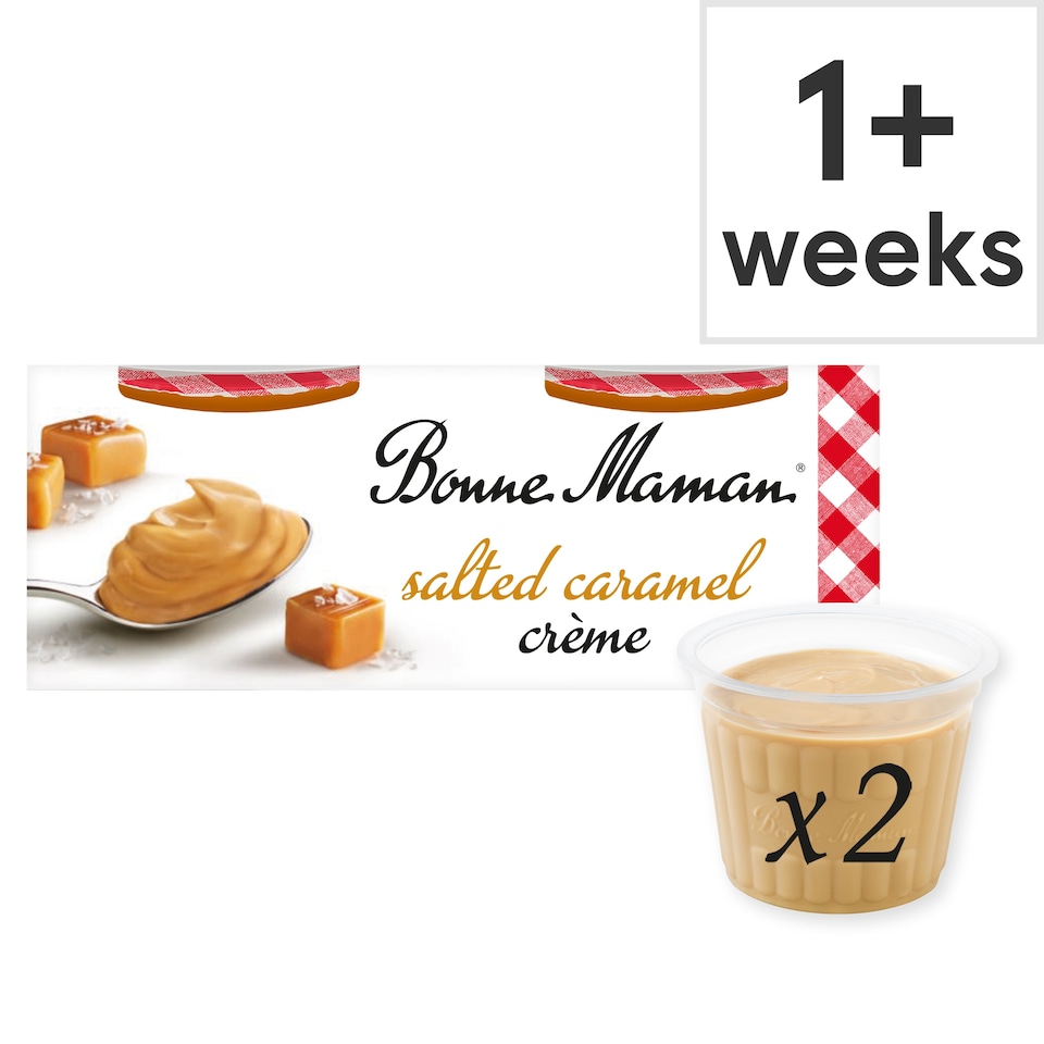image 1 of Bonne Maman Salted Caramel Creme 2 x 90g