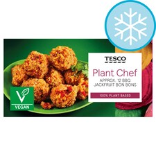 Tesco Plant Chef Bbq Jackfruit Bon Bons 216G