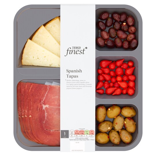 Tesco Finest Spanish Tapas 175G