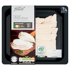 Tesco Finest Carved Chicken Breast 120G
