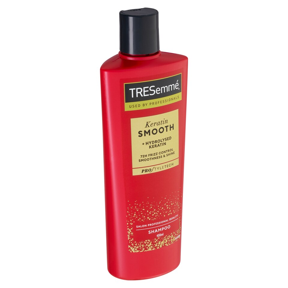 obrázok 1 z TRESemmé Keratín Smooth šampón na vlasy s hydrolizovaným keratínom 400 ml