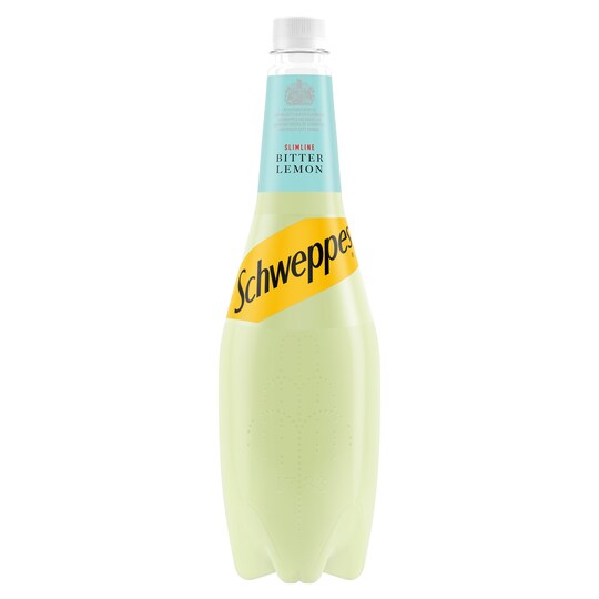 Schweppes Slimline Bitter Lemon 1 Litre Tesco Groceries