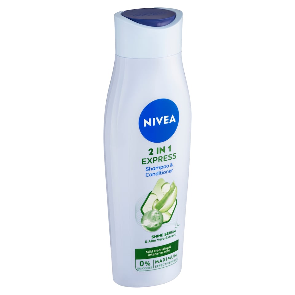 obrázok 1 z Nivea 2in1 Express Šampón a kondicionér 250 ml
