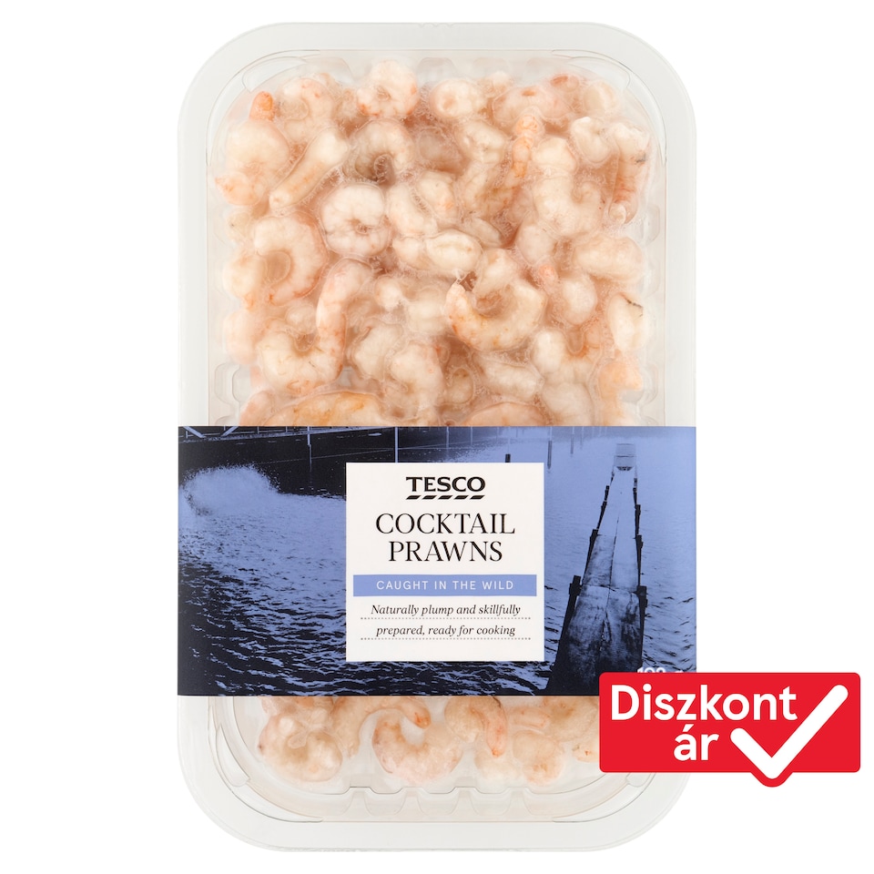 Tesco gyorsfagyasztott koktélgarnéla 192 g