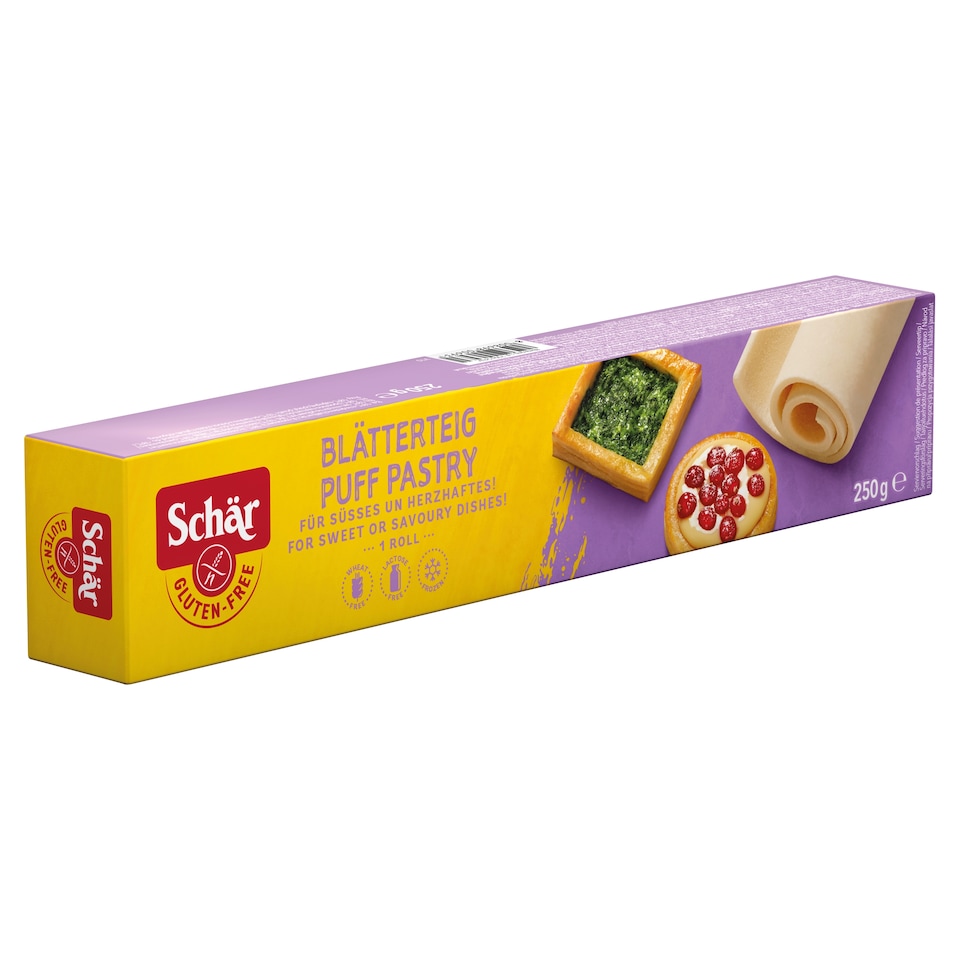 Schär Listové těsto 250g