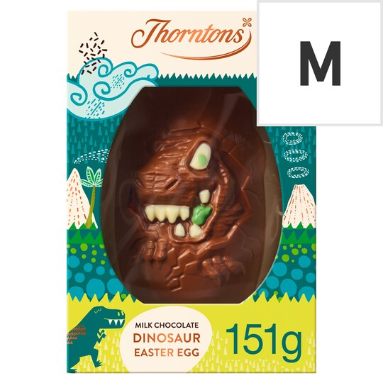 Thorntons Milk Chocolate Dinosaur Egg 151G Tesco Groceries