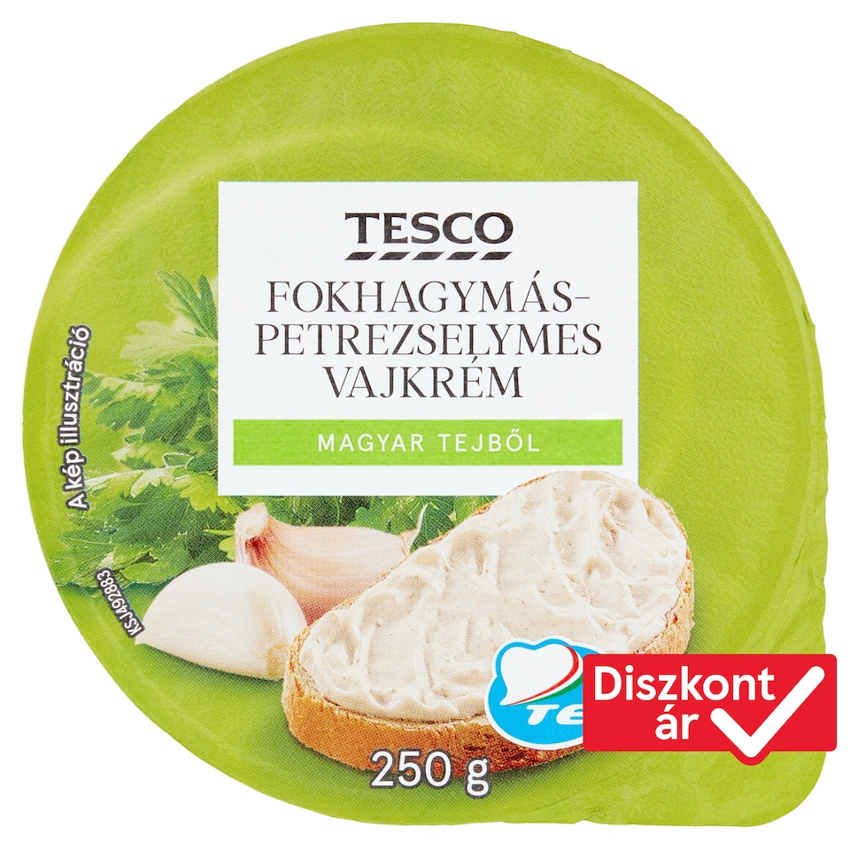 Tesco Butter Spread with Garlic and Parsley 250 g