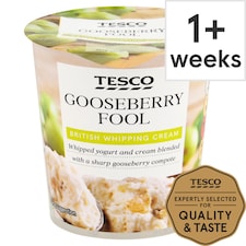 Tesco Gooseberry Fool 114g