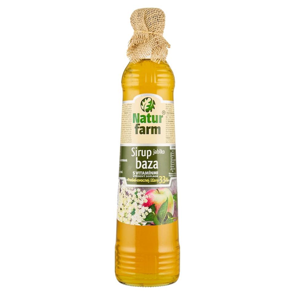 obrázok 1 z Natur Farm Sirup jablko baza s vitamínmi 0,7 l