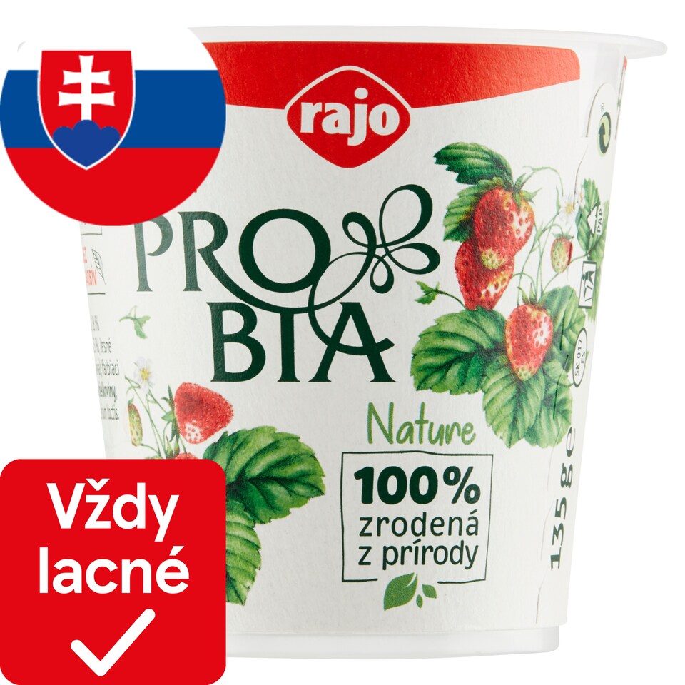 obrázok 1 z Rajo Probia Nature Jahoda 135 g