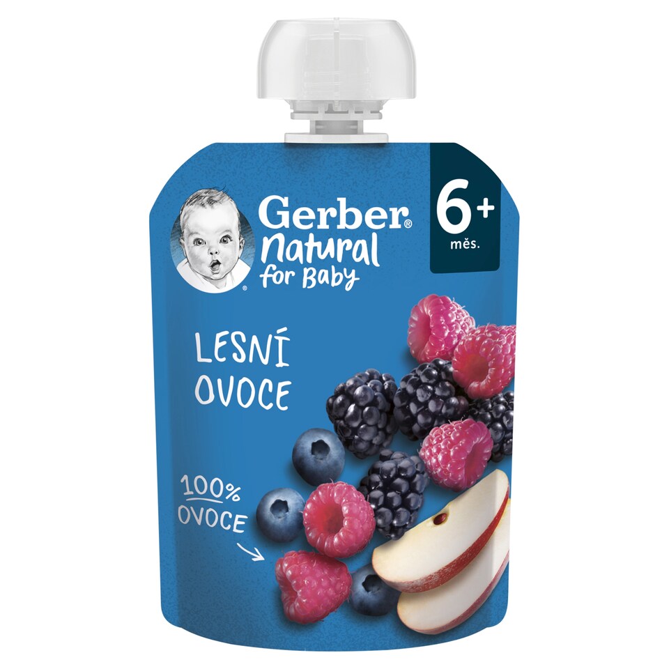 GERBER Natural kapsička lesné ovocie 90 g