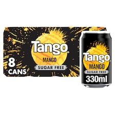 Tango Sugar Free Mango Cans 8 x 330ml