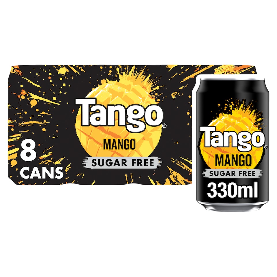 image 1 of Tango Sugar Free Mango Cans 8 x 330ml
