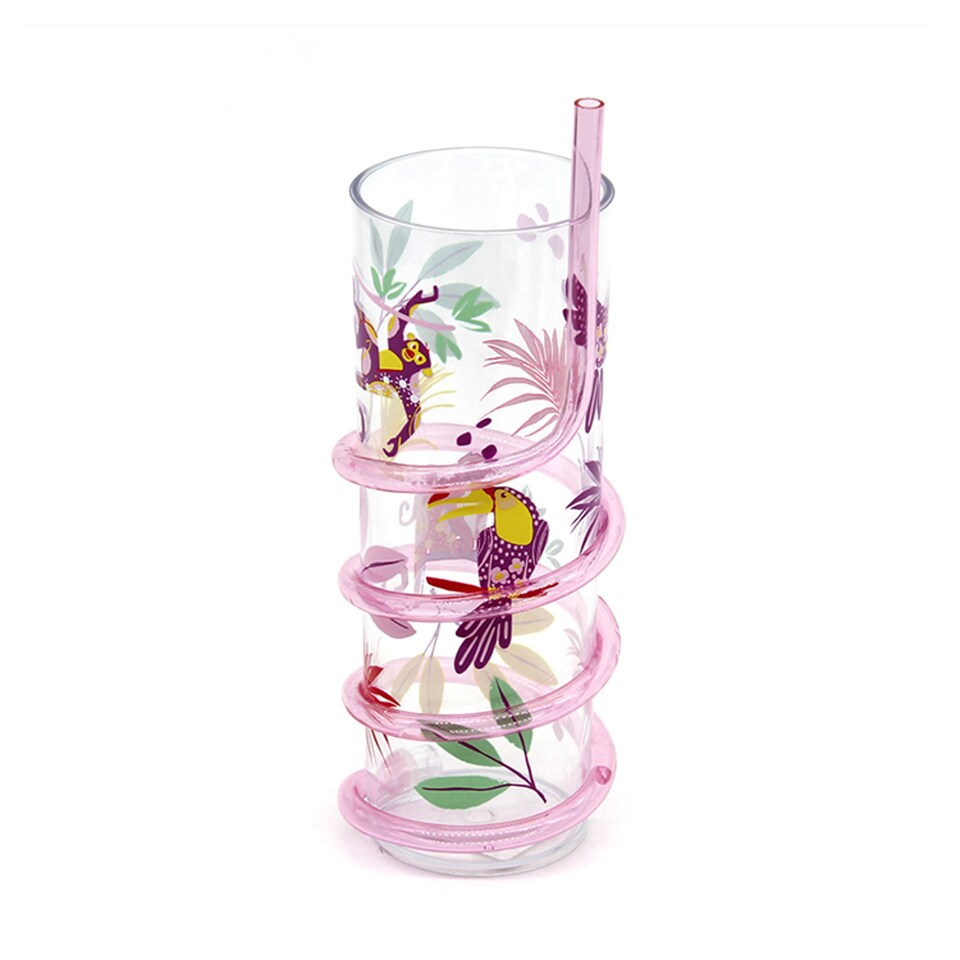 Tesco Monkey Swirly Straw