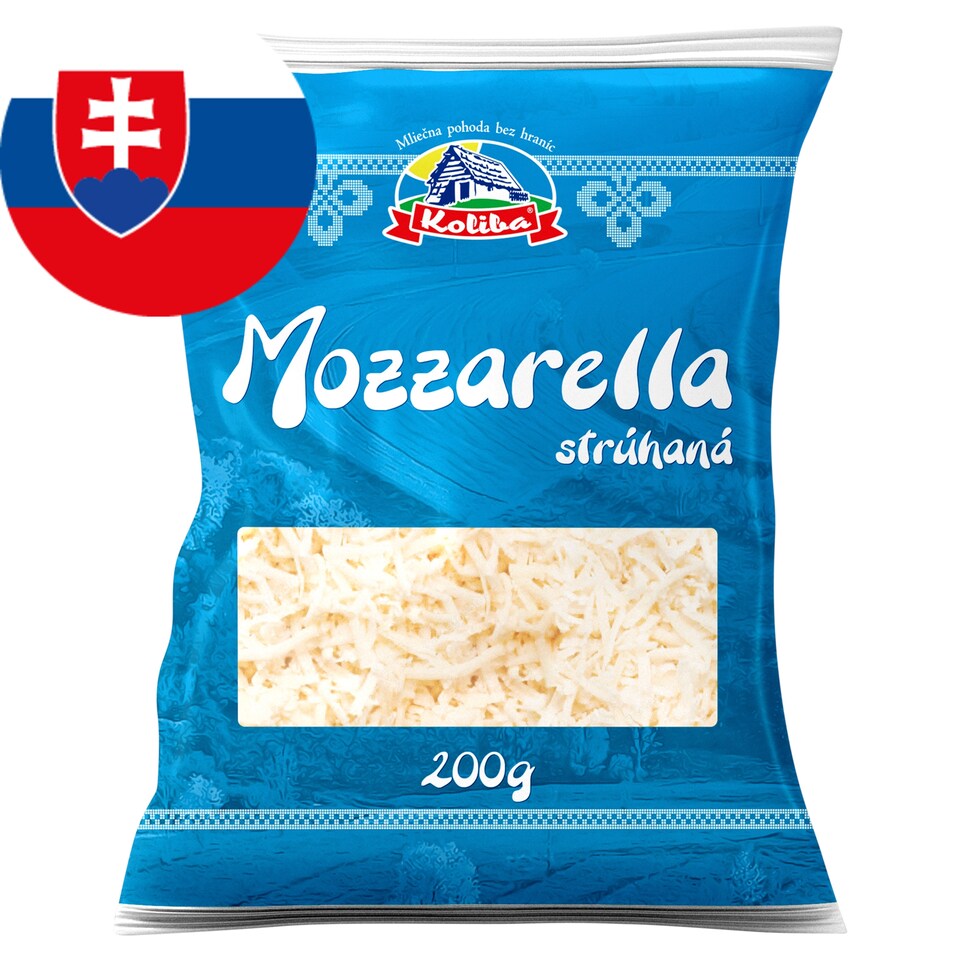 Koliba Mozzarella Grated 200 g