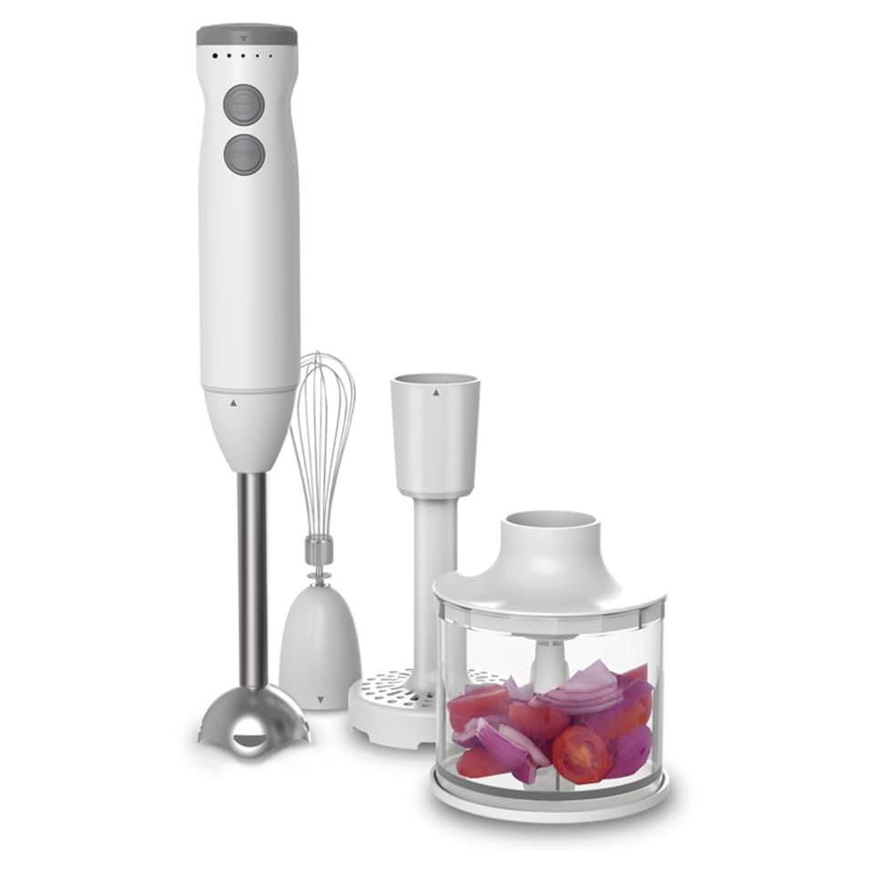 Tesco Hbs22 White Hand Blender Set