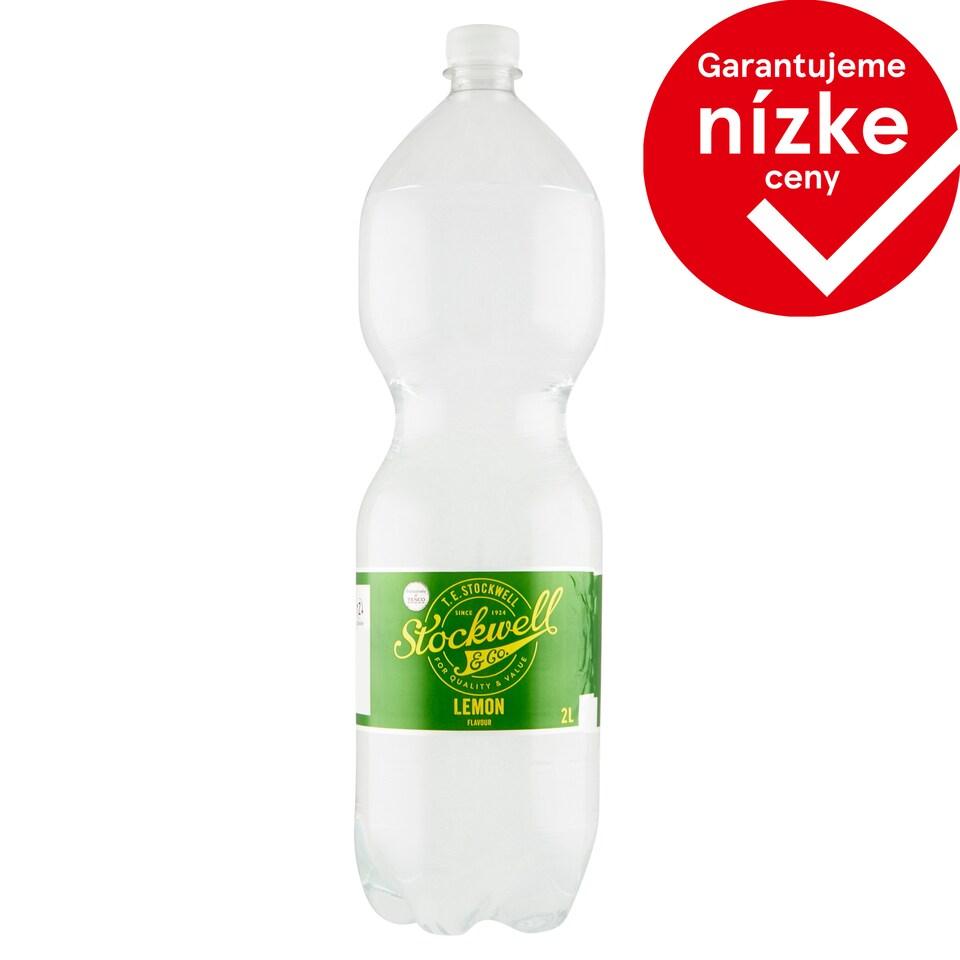 Tesco Non-Alcoholic Carbonated Drink with Lemon Flavour 2 L