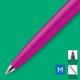 image 3 of Parker Jotter Ballpoint Pen, Magenta, Medium Point, Blue Ink