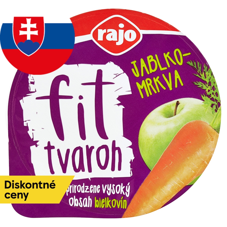 obrázok 1 z Rajo Fit tvaroh jablko-mrkva 200 g
