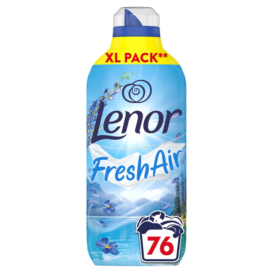 image 1 of Lenor Fresh Air Fabric Conditioner 76 Washes, Fresh Wind