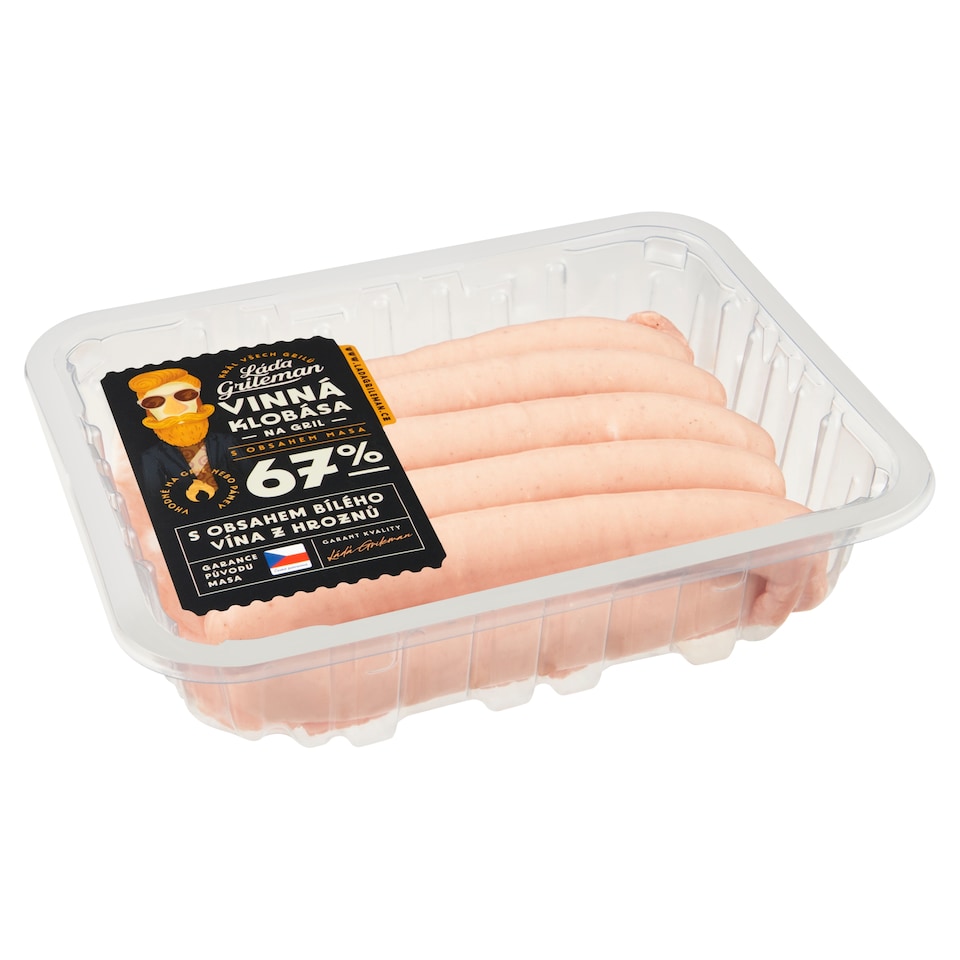 Obrázek 1 pro produkt Vinná klobása na gril 500g