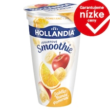 Hollandia Jogurtové smoothie jablko, banán, pomaranč s kultúrou BiFi 230 ml