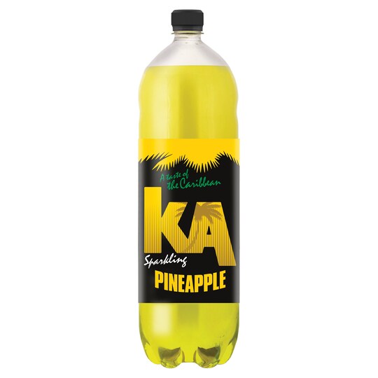 K.A. Sparkling Pineapple Drink 2 Litre Tesco Groceries