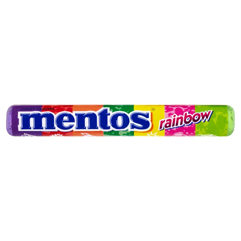 Mentos Rainbow Sweet Rolls 37.5G