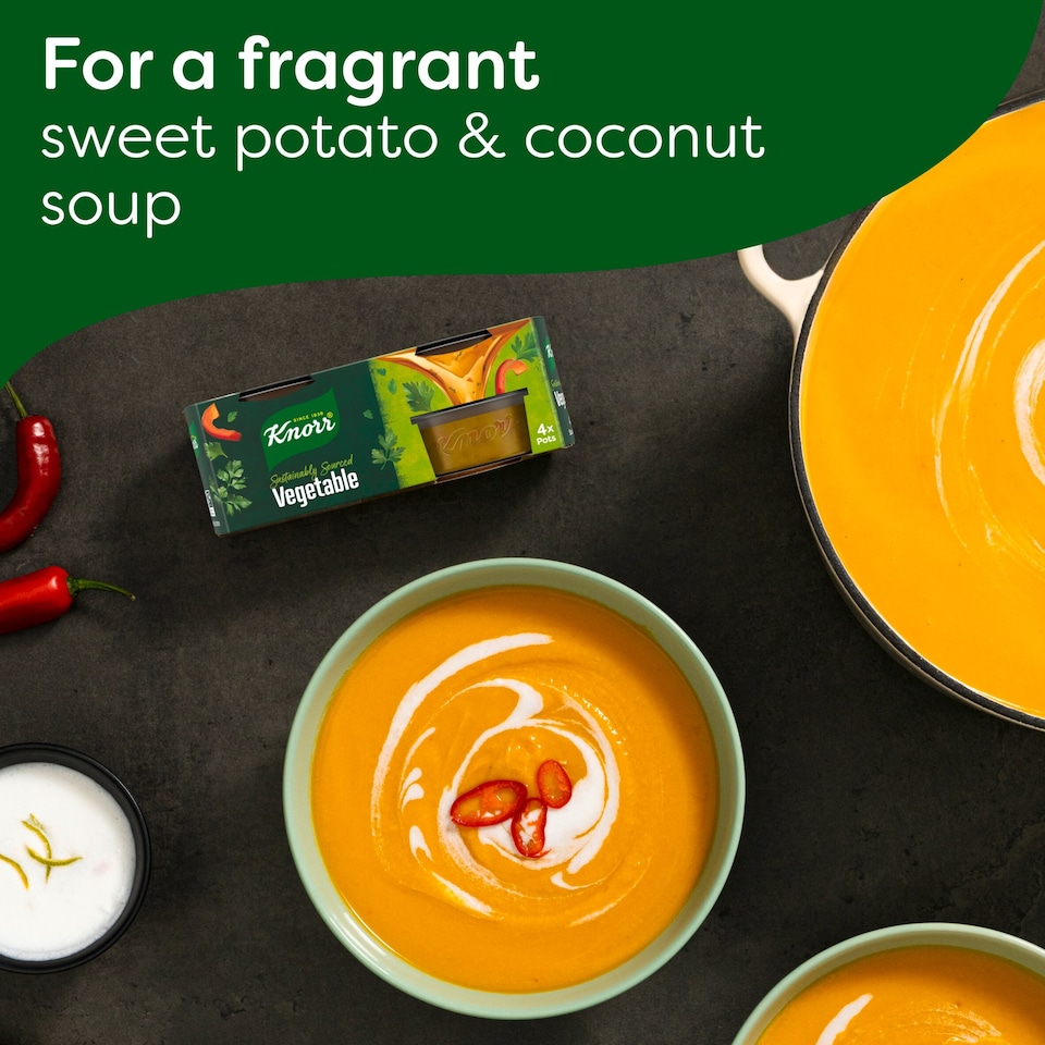 image 1 of Knorr Vegetable Stock Pot 4x28g