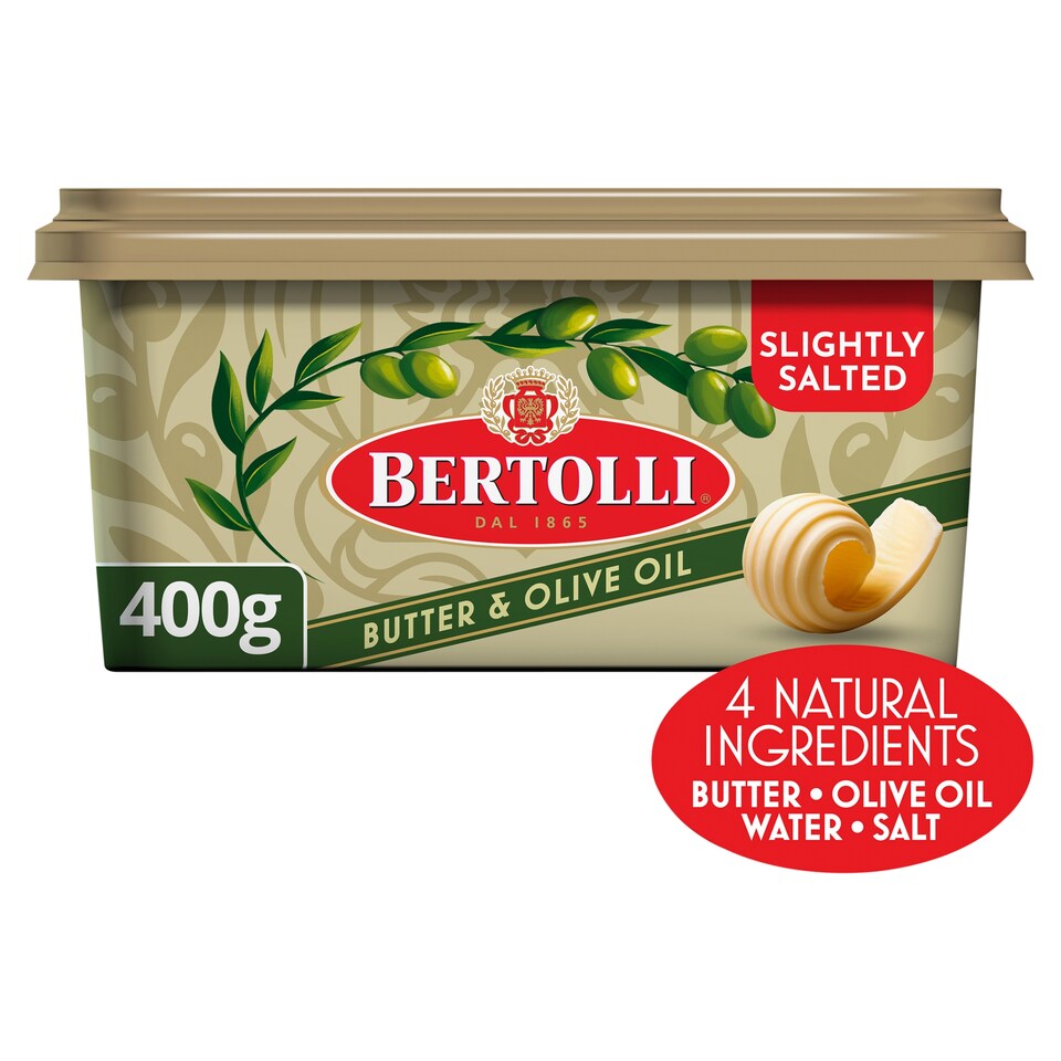 image 1 of Bertolli Spreadable Blend of Butter and Olive Oil 400g