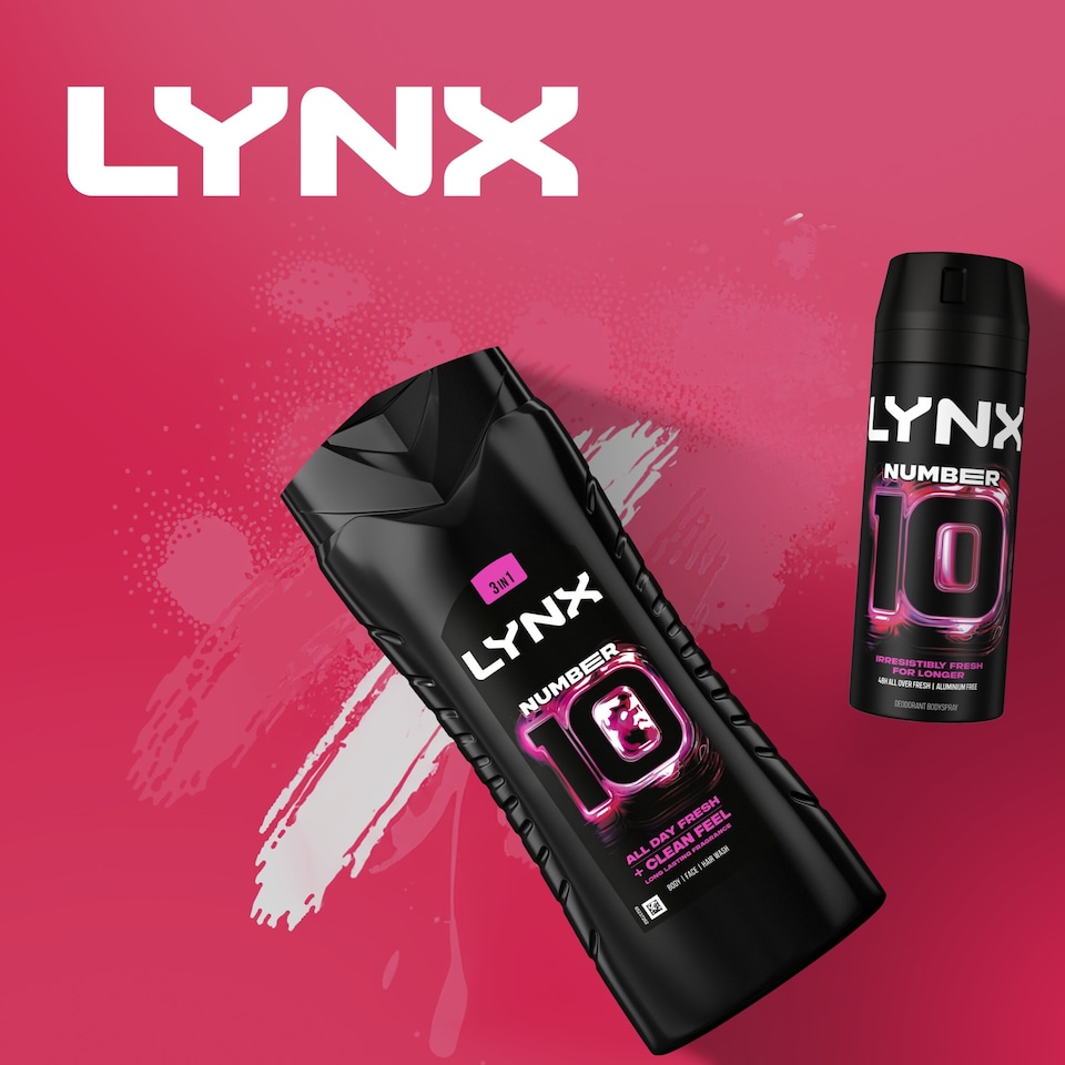 image 1 of Lynx Men Limited Edition Number 10 Shower Gel Body Wash 500ml