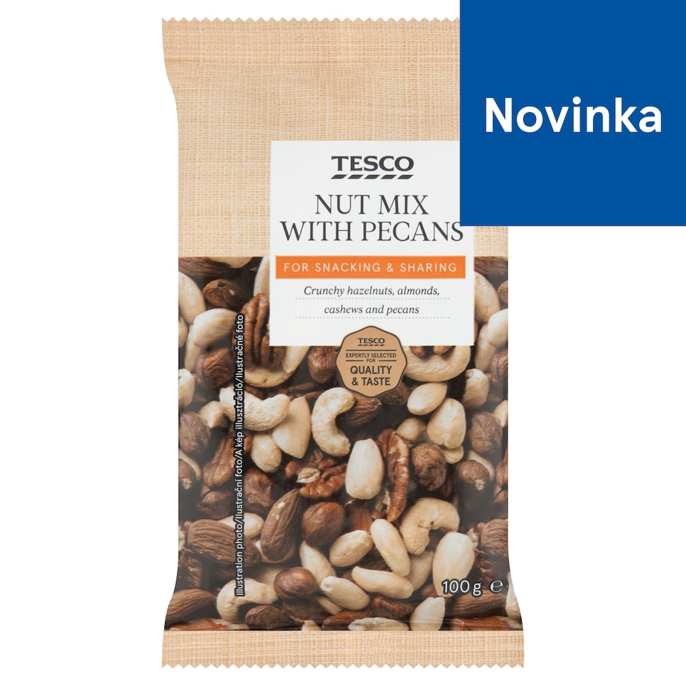 Tesco Nut Mix with Pecans 100 g