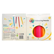 Go Create Coloured Pencils 50 Pack