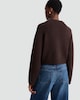 image 3 of F&F Knitted Button Front Cardigan with Wool in Brown