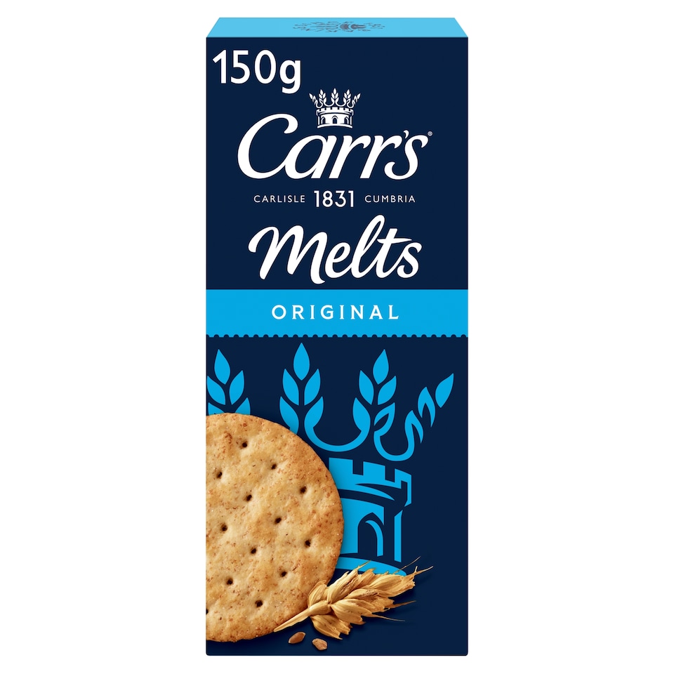 Carr's Melts Original Crackers 150g