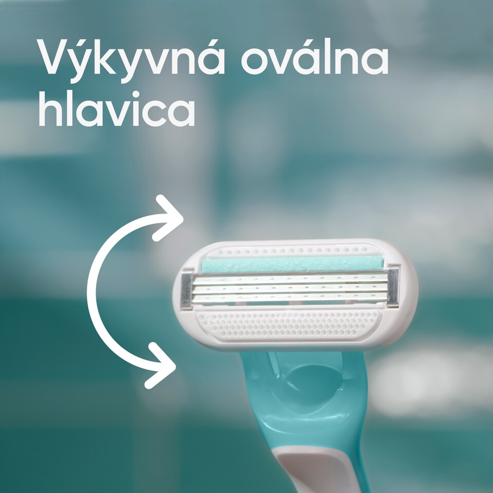 obrázok 1 z Gillette Venus Extra Comfort Sensitive Jednorazové Holiace Strojčeky, Balenie 3 ks