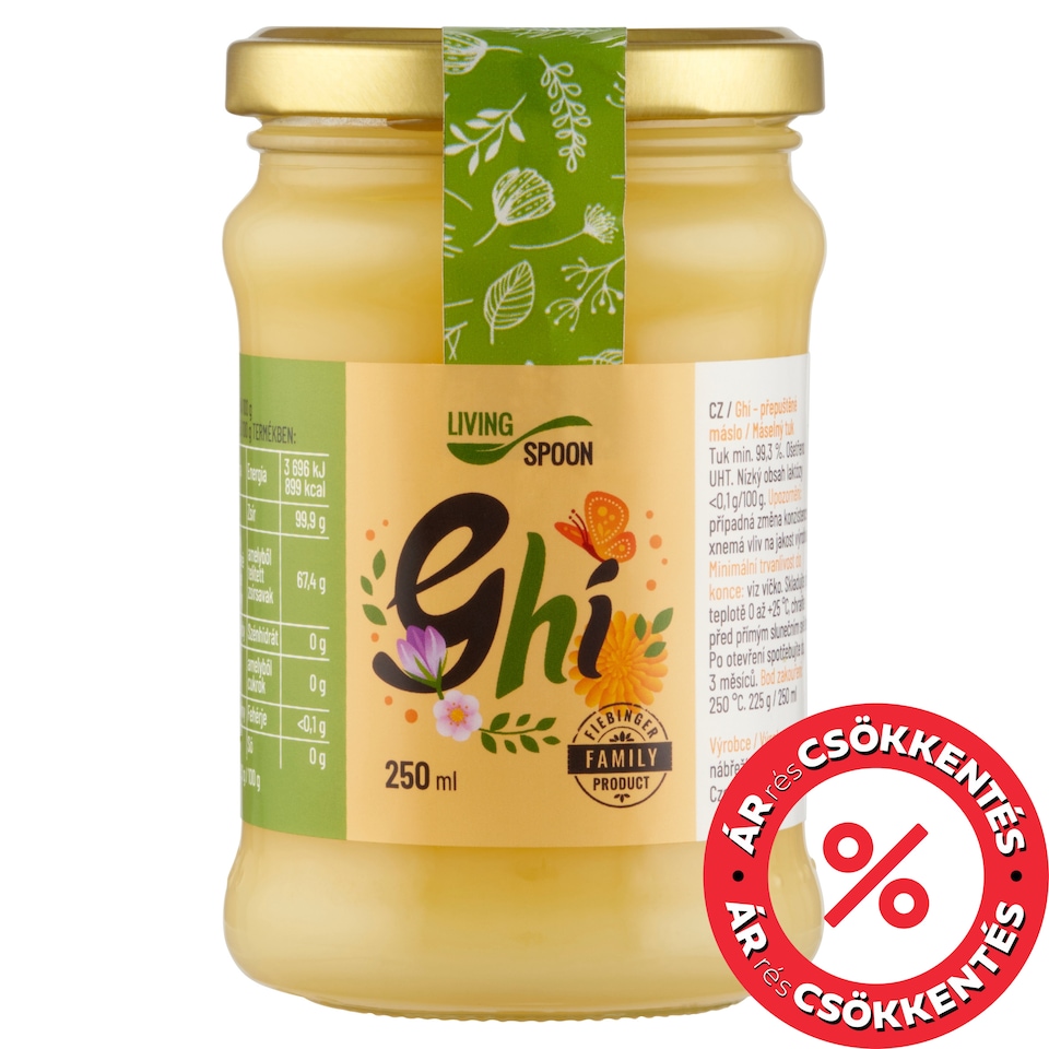 Living Spoon Ghí UHT vajolaj 250 ml