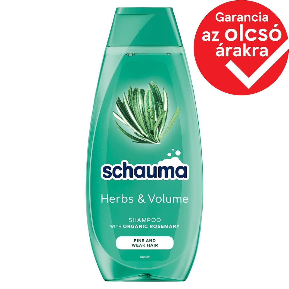 Schauma Shampoo Herbs & Volume for Fine and Weak Hair 400 ml