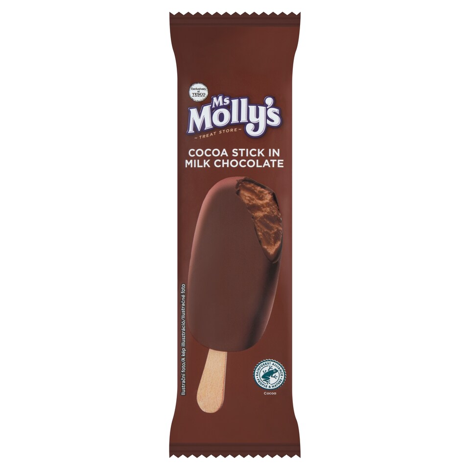 Ms Molly's kakaós jégkrém tejcsokoládé bevonatban 120 ml