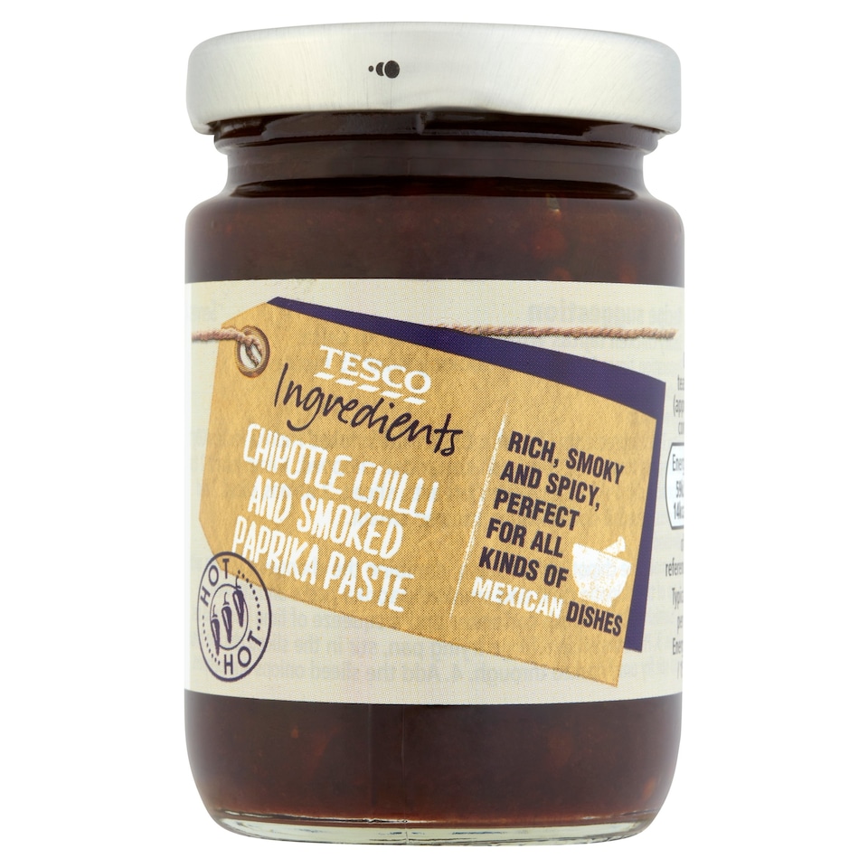 Tesco Ingredients Chilli And Paprika Paste 95G