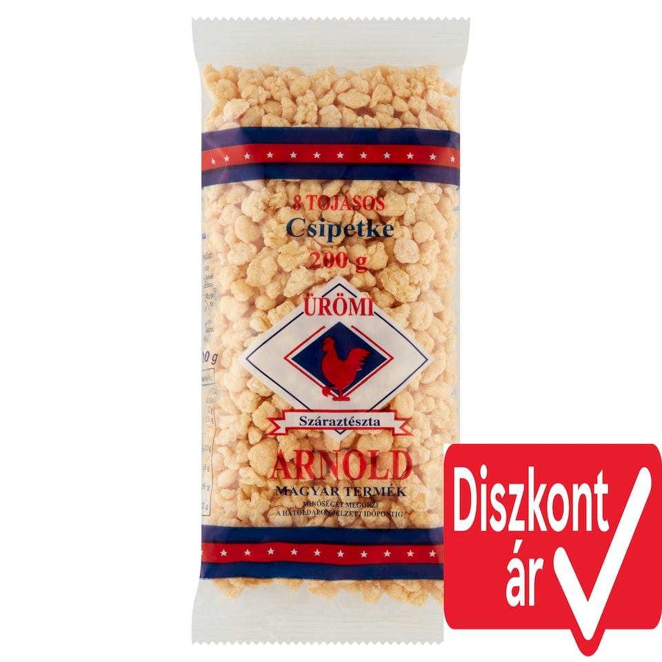 Ürömi Arnold Pinch Dry Pasta with 8 Eggs 200 g