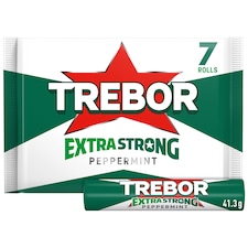 Trebor Extra Strong Peppermint Mints 7 Pack Multipack 289.1g