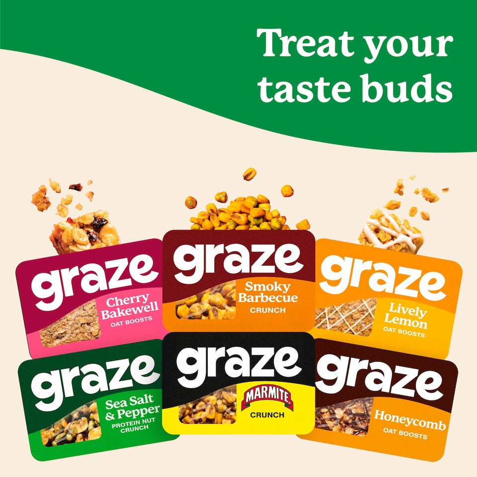 image 1 of Graze Cocoa Vanilla & Protein Flapjack 50G