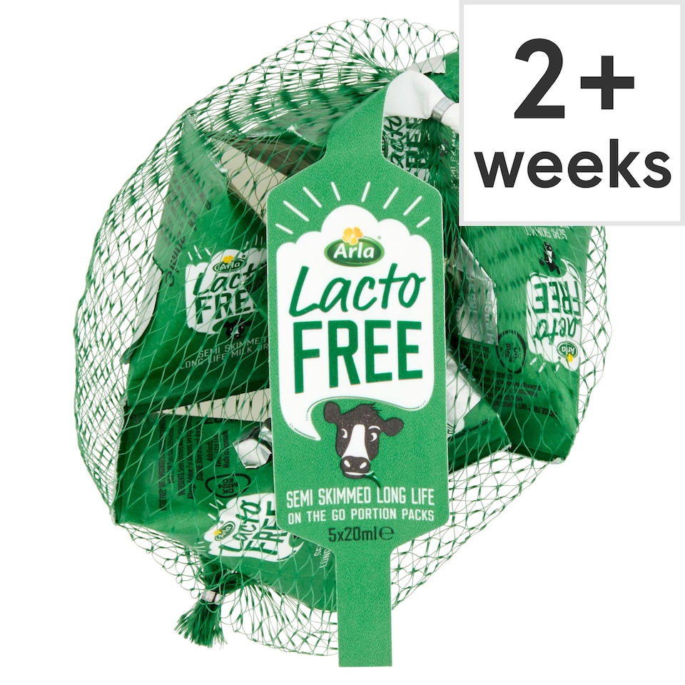 image 1 of Arla Lactofree Semi Skimmed Long Life Milk Drink 5 x 20ml