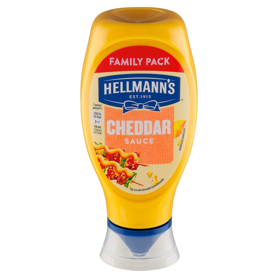image 1 of Hellmann's Omáčka so syrom čedar 430 ml