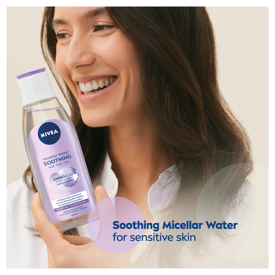 image 1 of Nivea Sensitive Micellar Water 200Ml